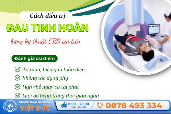 Phòng khám Việt Đức Bắc Ninh 20 Cách điều trị đau tinh hoàn hiệu quả ở nam giới