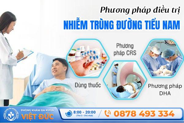Phòng khám Việt Đức Bắc Ninh 26 Phương pháp điều trị nhiễm trùng đường tiểu nam hiệu quả