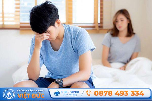 Phòng khám Việt Đức Bắc Ninh 14 Tróc da dương vật kéo dài gây suy giảm ham muốn và vô sinh