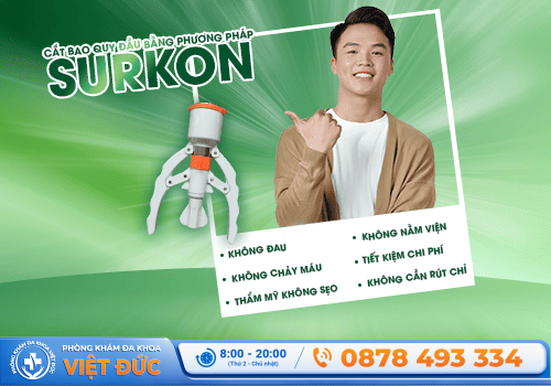 Phòng khám Việt Đức Bắc Ninh 36 Hỗ trợ điều trị phù nề dương vật bằng phương pháp Surkon kỹ thuật mới