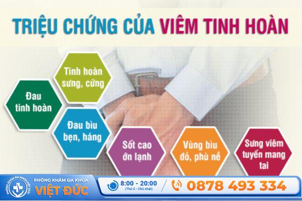 Phòng khám Việt Đức Bắc Ninh 13 Triệu chứng nhận biết bệnh viêm tinh hoàn