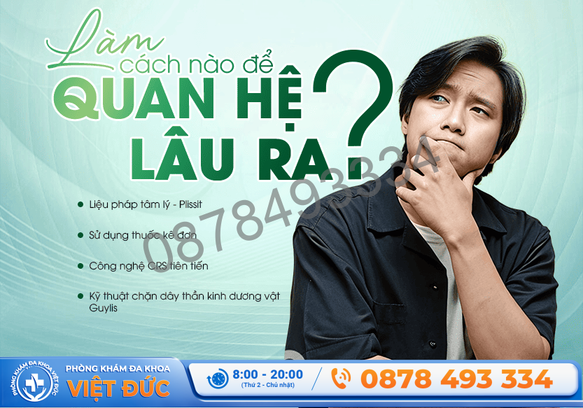 Phòng khám Việt Đức Bắc Ninh 18 Làm thế nào để quan hệ lâu ra?